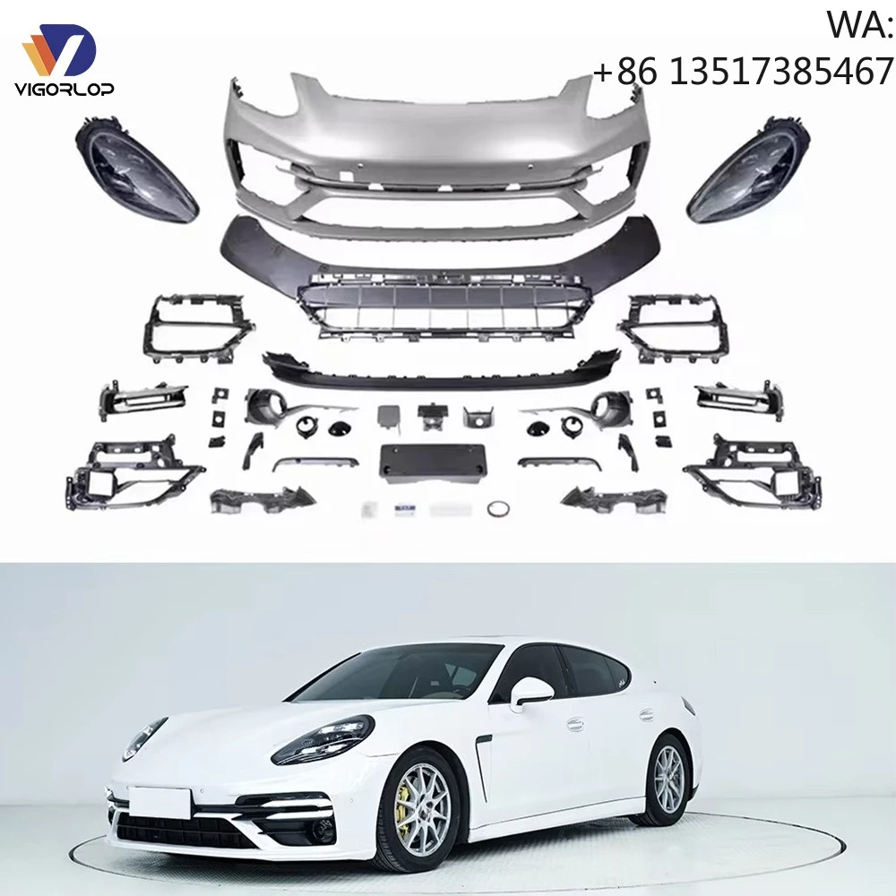Auto Parts Front Bumper Bodykit for Porsche Panamera Upgrade Universal Car Body Kit for Porsche Panamera 2010-2016
Auto Parts Front Bumper Bodykit for Porsche Panamera Upgrade Universal Car Body Kit for Porsche Panamera 2010-2016