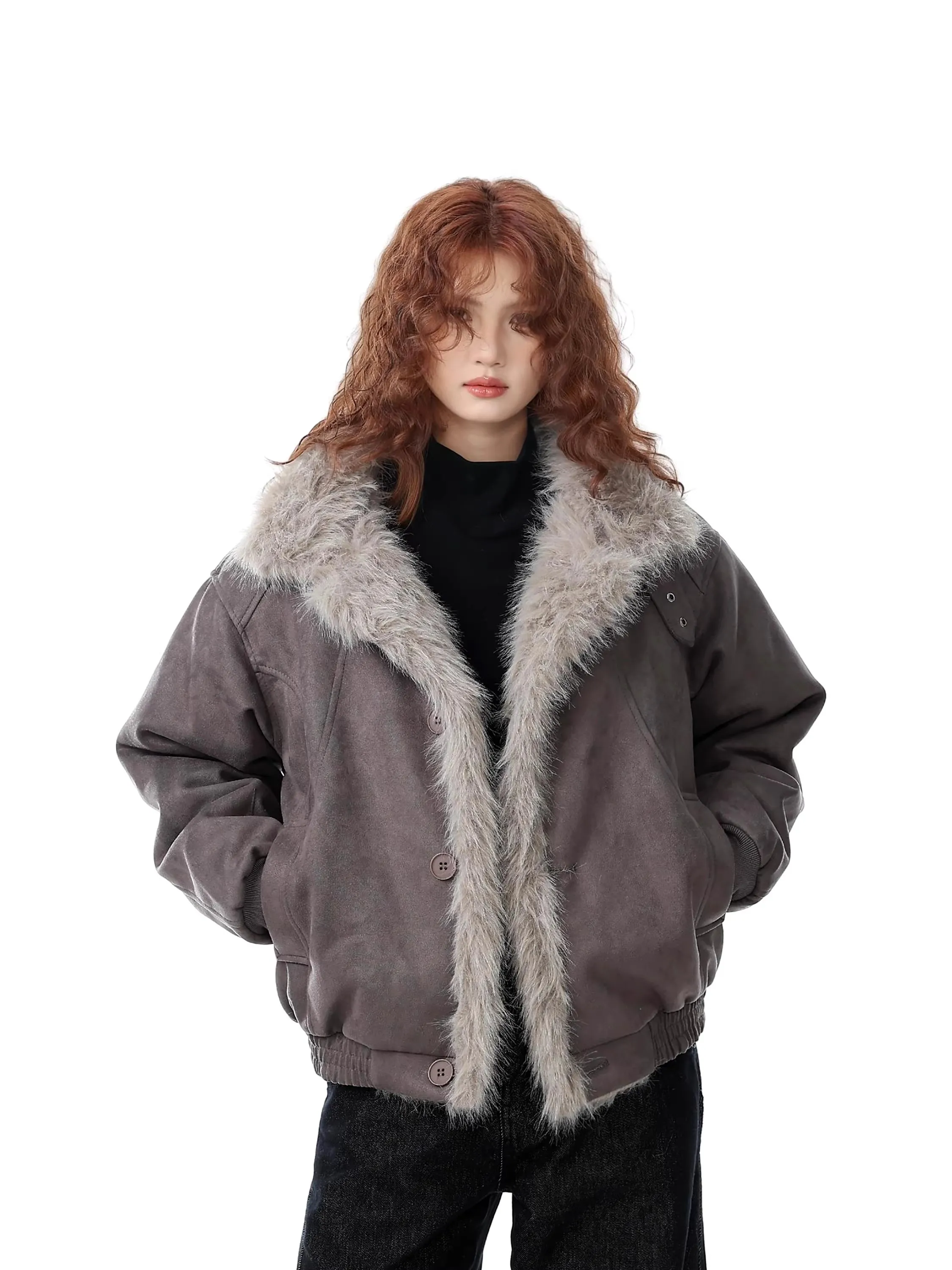 Зимняя повседневная куртка OEOT с меховым воротником, унисекс, модная, из хлопка, с комбинированными материалами, свободного кроя
Зимняя повседневная куртка OEOT с меховым воротником, унисекс, модная, из хлопка, с комбинированными материалами, свободного кроя