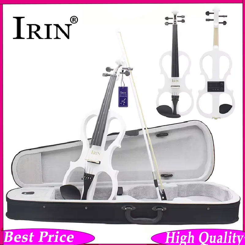 IRIN AU-03 4/4 Electric Violin Maple Panel Electric Violin Set with Case Accessories Professional Electric Violin for Practice
IRIN AU-03 4/4 Electric Violin Maple Panel Electric Violin Set with Case Accessories Professional Electric Violin for Practice