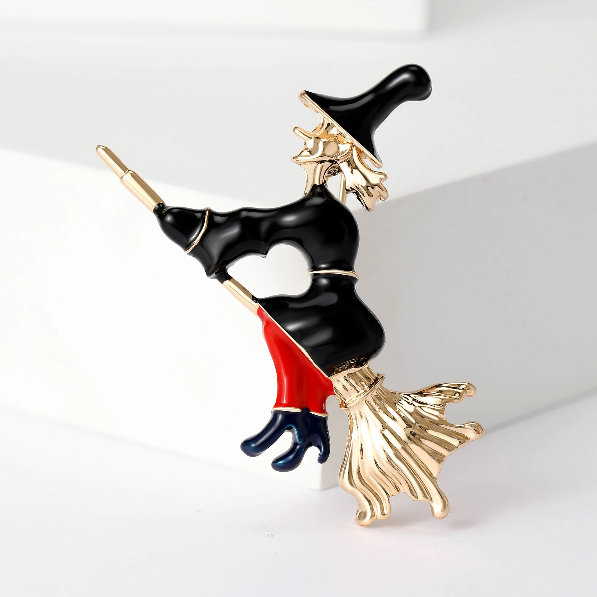 Enamel Witch Pins for Women Unisex Enamel Broomstick Witches Brooches Event Party Backpack Decoration Clothes Accessories
Enamel Witch Pins for Women Unisex Enamel Broomstick Witches Brooches Event Party Backpack Decoration Clothes Accessories