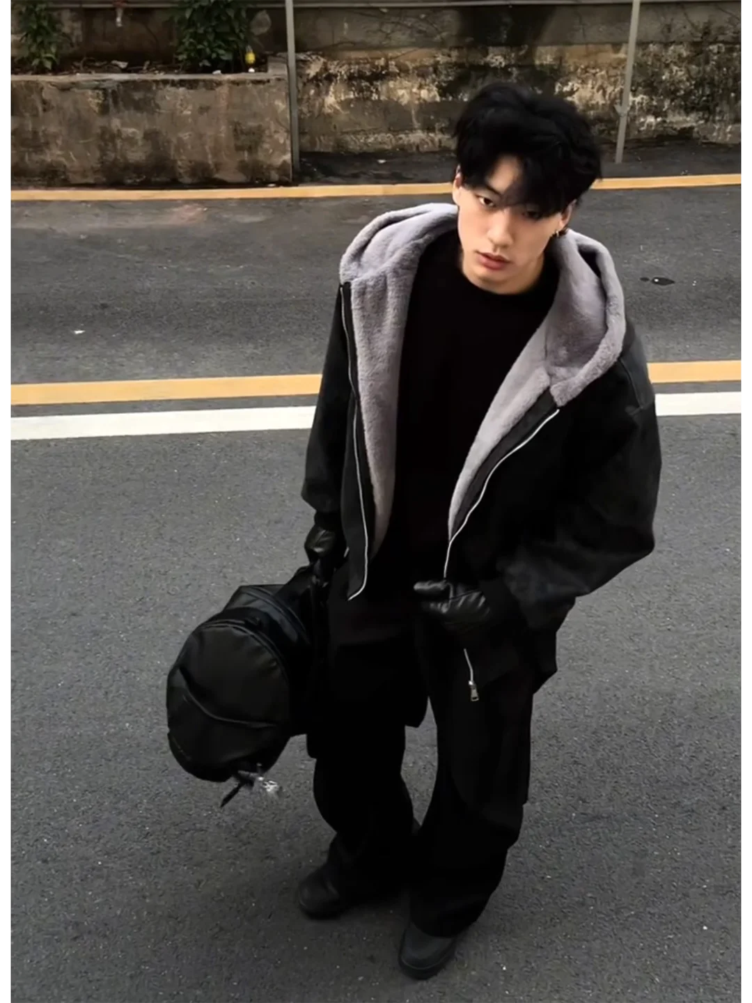 American Sle ort Thiened Fce Lined Cotton Jaet Bla Alligator Pattern Leather Coat Men's Winter Warm Casual Coat
American Sle ort Thiened Fce Lined Cotton Jaet Bla Alligator Pattern Leather Coat Men's Winter Warm Casual Coat