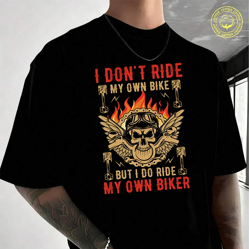Motorcycle Rider Graphics Men's Cotton T-Shirt Moto New Casual O-neck Short Sleeve Summer Streetwear Tees
Motorcycle Rider Graphics Men's Cotton T-Shirt Moto New Casual O-neck Short Sleeve Summer Streetwear Tees