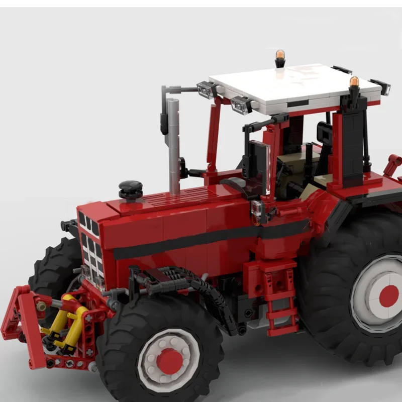 Набор для сборки 1104 детали: Технический конструктор MOC «Городской классический международный трактор 1455XL» — грузовик-конструктор для детей и мальчиков
Набор для сборки 1104 детали: Технический конструктор MOC «Городской классический международный трактор 1455XL» — грузовик-конструктор для детей и мальчиков