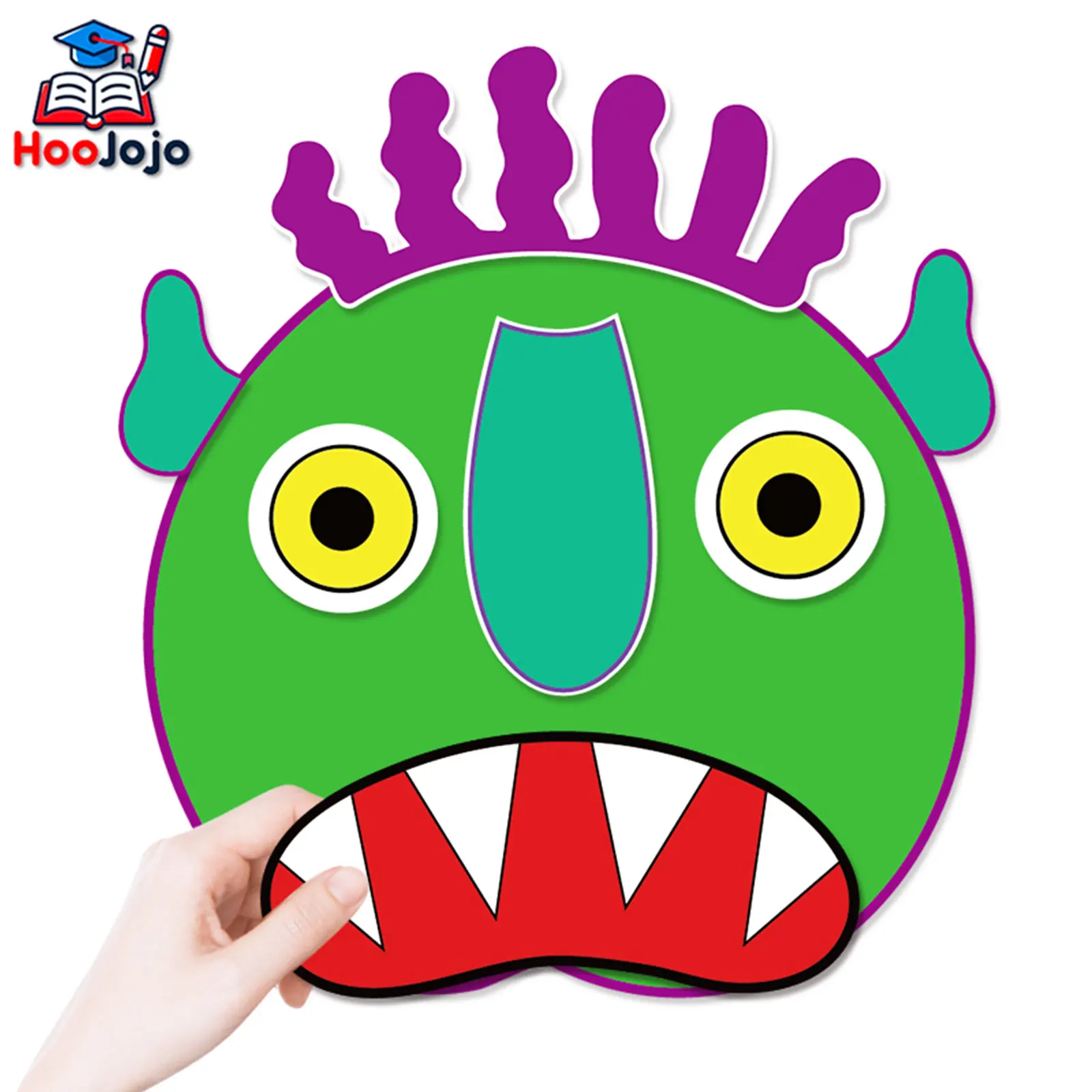 "Go Away, Big Green Monster" Felt Story Kit, Preschool Teaching Prop for Classroom Storytime, Ages 3+
"Go Away, Big Green Monster" Felt Story Kit, Preschool Teaching Prop for Classroom Storytime, Ages 3+
