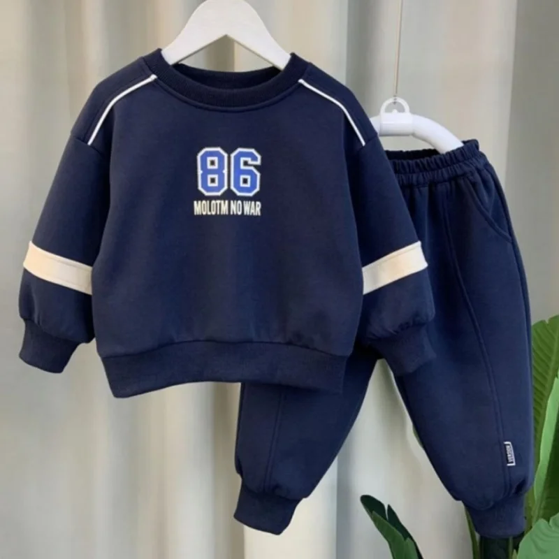 Fall Casual Baby Boys Outfits Newborn Clothes Letter Print Long Sleeve Sweatshirt Tops Drawstring Pants Set Infant Soft Suits
Fall Casual Baby Boys Outfits Newborn Clothes Letter Print Long Sleeve Sweatshirt Tops Drawstring Pants Set Infant Soft Suits