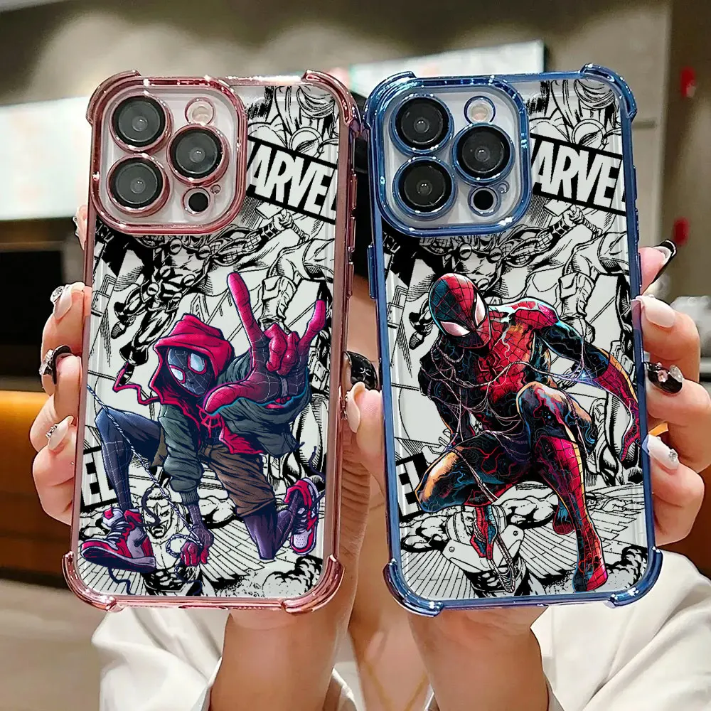Spiderman Miles Morales Marvel Case For iPhone 17 Air 16 15 14 11 12 13 Pro Max 16e 17E 15 Plus 13 Shockproof Fundas Phone Cover
Spiderman Miles Morales Marvel Case For iPhone 17 Air 16 15 14 11 12 13 Pro Max 16e 17E 15 Plus 13 Shockproof Fundas Phone Cover