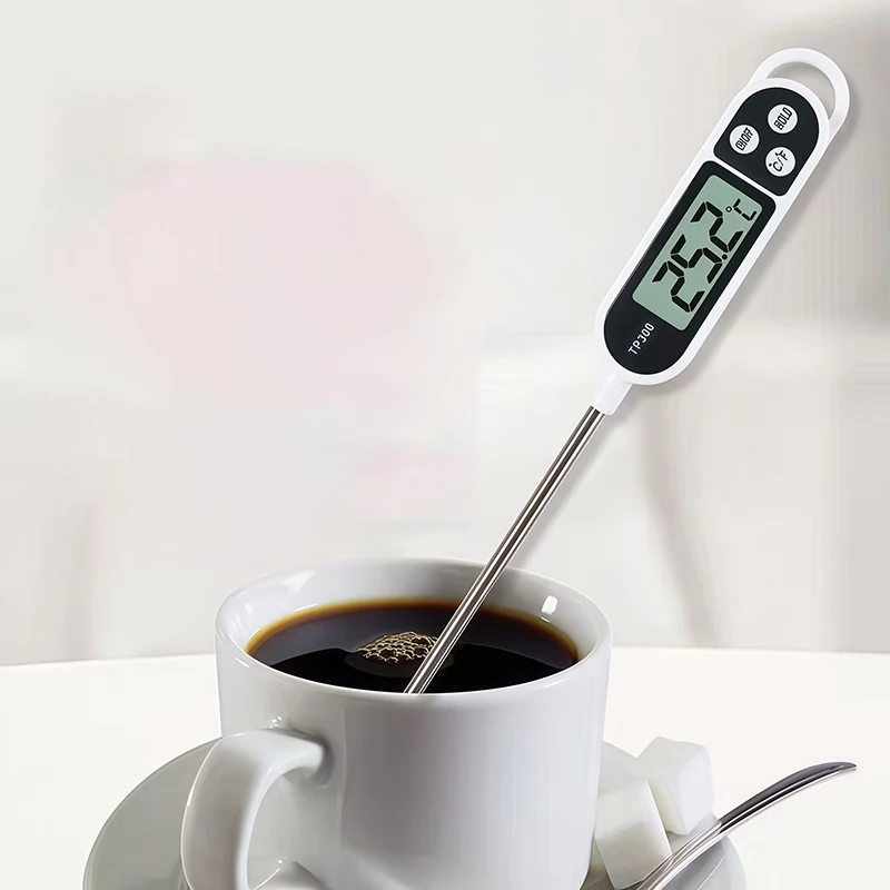 Stainless Steel Probe Type Household Food Thermometer Pen Type Milk Temperature Cooking Food Thermometer
Stainless Steel Probe Type Household Food Thermometer Pen Type Milk Temperature Cooking Food Thermometer