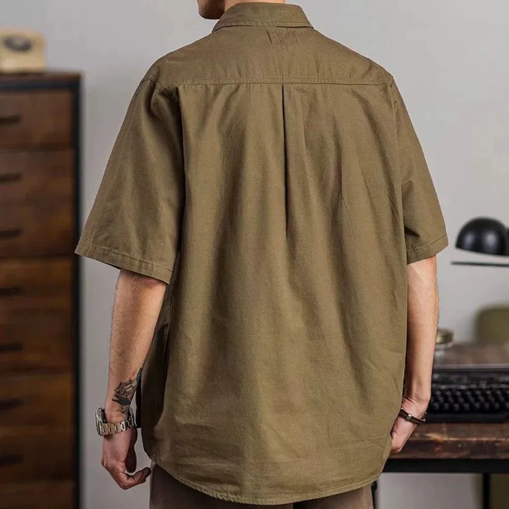 Повседневные летние мероприятия 3XL, мужские рубашки-карго, повседневные рубашки с коротким рукавом для отдыха, предметы первой необходимости с лацканами и вырезом, новый сорт
Повседневные летние мероприятия 3XL, мужские рубашки-карго, повседневные рубашки с коротким рукавом для отдыха, предметы первой необходимости с лацканами и вырезом, новый сорт