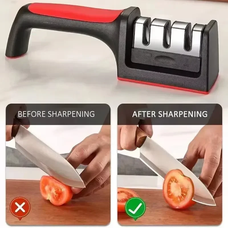 1pc Multifunctional Sharpening Stone Knife Sharpener Kitchen Knife Open Edge Special Fast Sharpening Professional Scissors
1pc Multifunctional Sharpening Stone Knife Sharpener Kitchen Knife Open Edge Special Fast Sharpening Professional Scissors