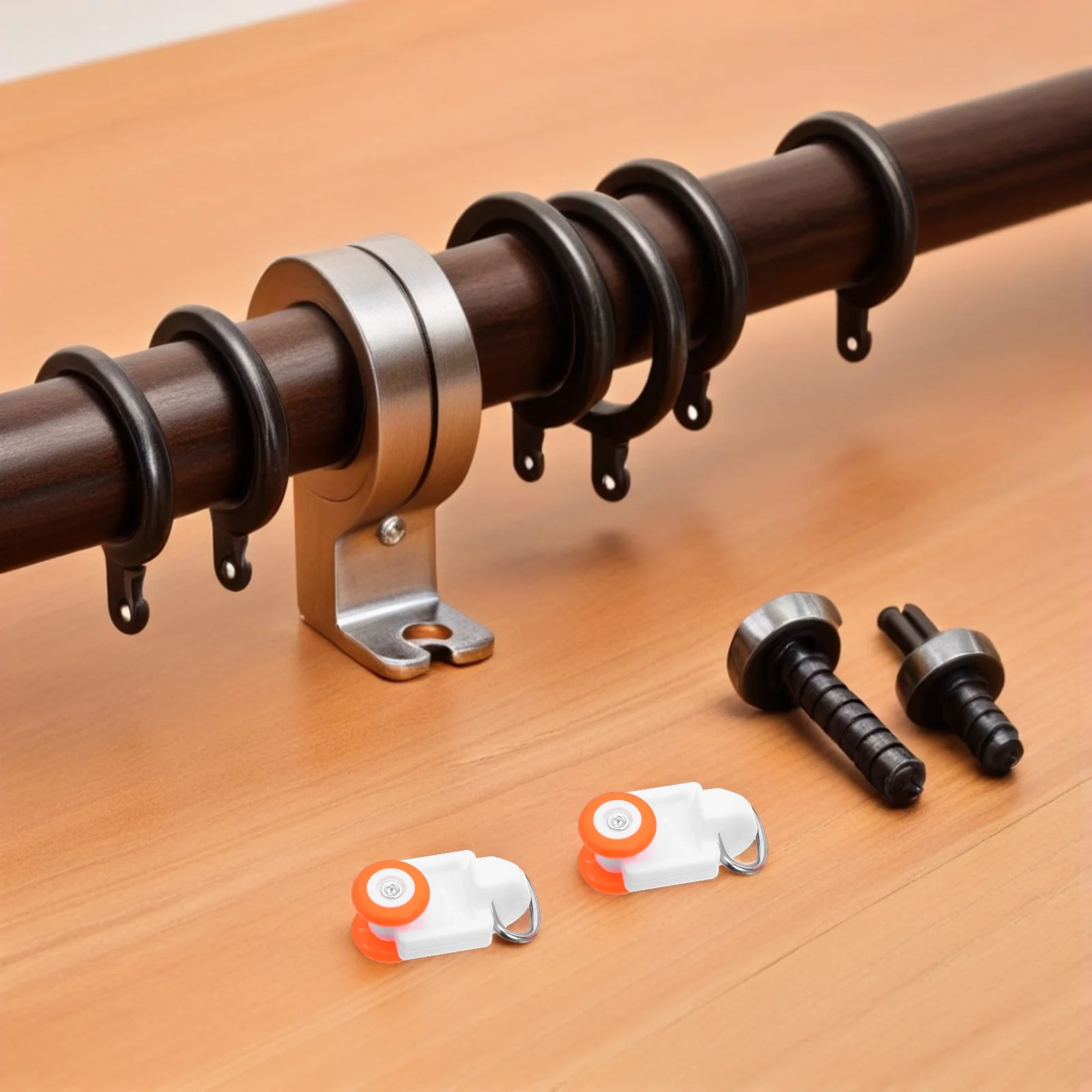 100Pcs Curtain Track Gliders Twin Wheeled Carriers 12Mm Wheel Diameter for Ceiling Rails Sliding Rollers Heavy Duty Smooth
100Pcs Curtain Track Gliders Twin Wheeled Carriers 12Mm Wheel Diameter for Ceiling Rails Sliding Rollers Heavy Duty Smooth