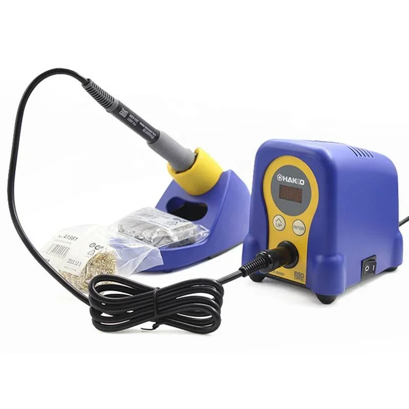 Original Hakko Adjustable Temperature Solder Tool ESD Safe PCB Repair Soldering Iron FX-888D Lead Free Digital Soldering Station
Original Hakko Adjustable Temperature Solder Tool ESD Safe PCB Repair Soldering Iron FX-888D Lead Free Digital Soldering Station