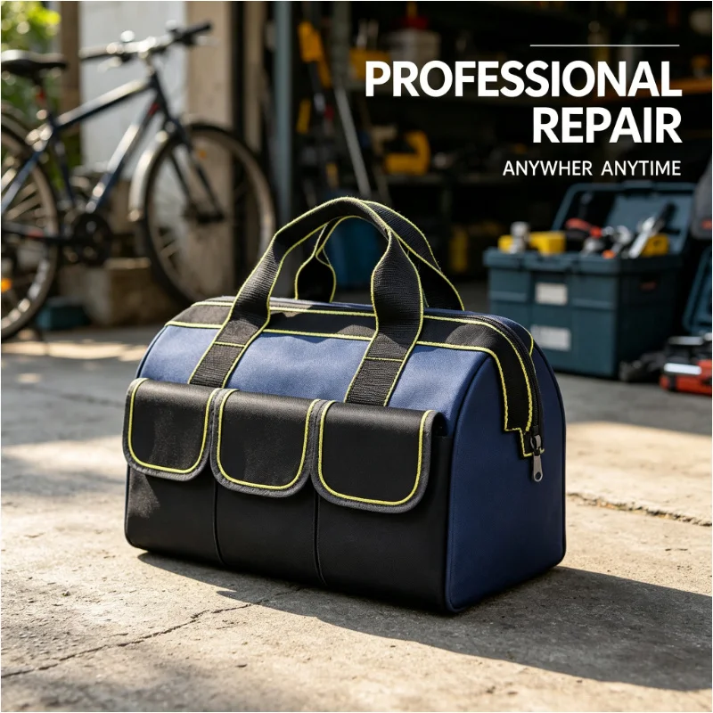 13 Inch Multifunctional Electrician Tool Bag Thicken Large Capacity Waterproof Wear Resistant Multi Pocket Hardware Storage Tool
13 Inch Multifunctional Electrician Tool Bag Thicken Large Capacity Waterproof Wear Resistant Multi Pocket Hardware Storage Tool