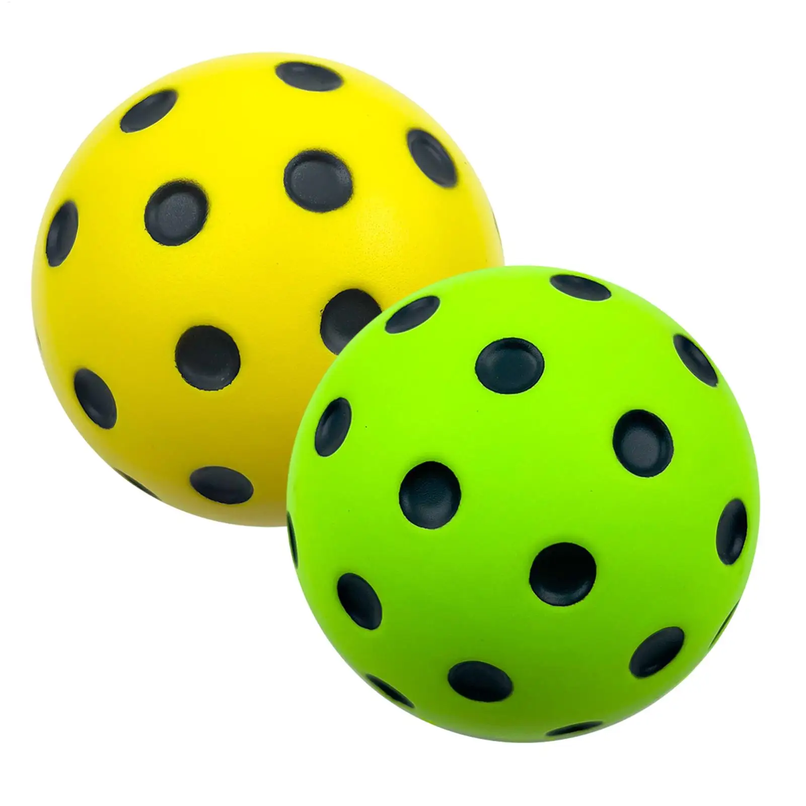 1PC Silent Pickleball Indoor Entertainment Silent Practice Ball PU Foam High Bounce Resistance Practice Pickle Balls
1PC Silent Pickleball Indoor Entertainment Silent Practice Ball PU Foam High Bounce Resistance Practice Pickle Balls