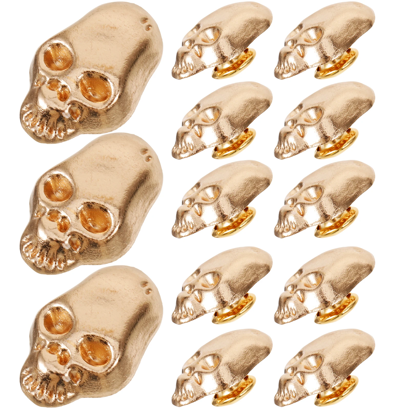 50pcs Skull Rivets Crafting Studs Punk Fashion Accessories Durable Non Fading Lightweight Clothing Decoration Halloween Metal
50pcs Skull Rivets Crafting Studs Punk Fashion Accessories Durable Non Fading Lightweight Clothing Decoration Halloween Metal