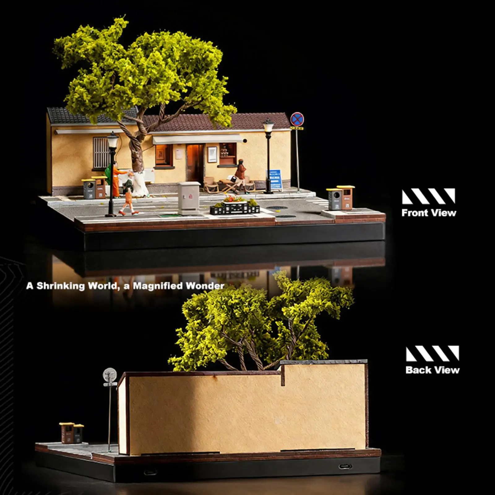 1/64 Model Car Display Case Street View Diorama Decoration with Light Ornament Scenario Collectible Gift Display Box Organizer
1/64 Model Car Display Case Street View Diorama Decoration with Light Ornament Scenario Collectible Gift Display Box Organizer