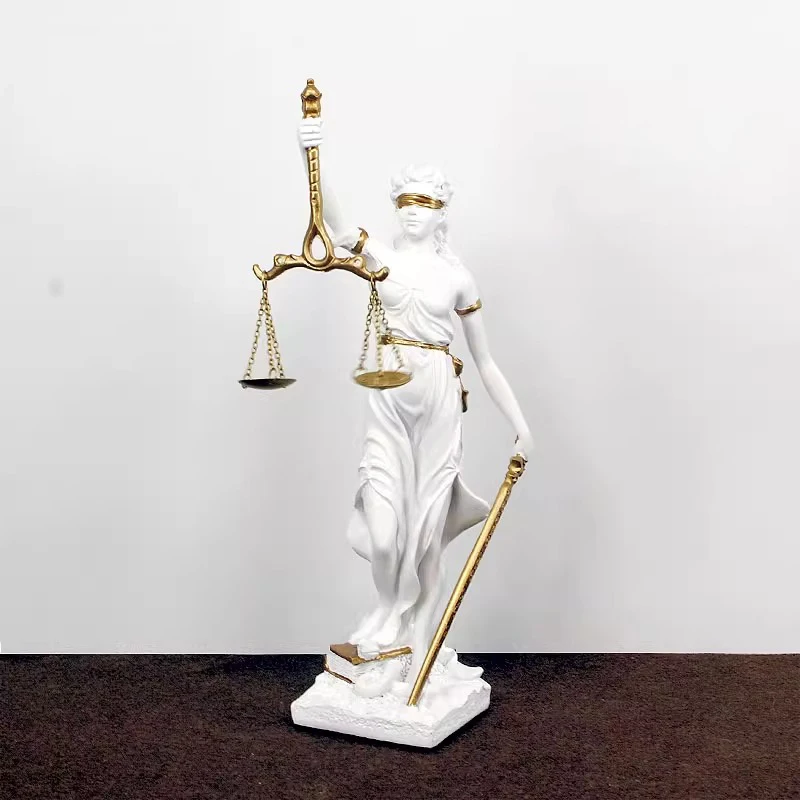 Lady Justice Resin Statue Imitation Copper Goddess of Fairness Court Law Firm Decor Home Study Bookend Unique Gift
Lady Justice Resin Statue Imitation Copper Goddess of Fairness Court Law Firm Decor Home Study Bookend Unique Gift
