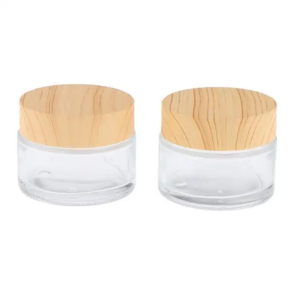 Glass Cosmetic Jars with Lids Refillable Makeup Container Face Cream Empty Storage for Cosmetics Organizer
Glass Cosmetic Jars with Lids Refillable Makeup Container Face Cream Empty Storage for Cosmetics Organizer