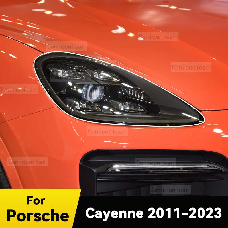 For Porsche Cayenne 2011-2023 Car Headlight Protective Cover Film Front Light Transparent TPU Anti-scratch Headlamp Accessories
For Porsche Cayenne 2011-2023 Car Headlight Protective Cover Film Front Light Transparent TPU Anti-scratch Headlamp Accessories