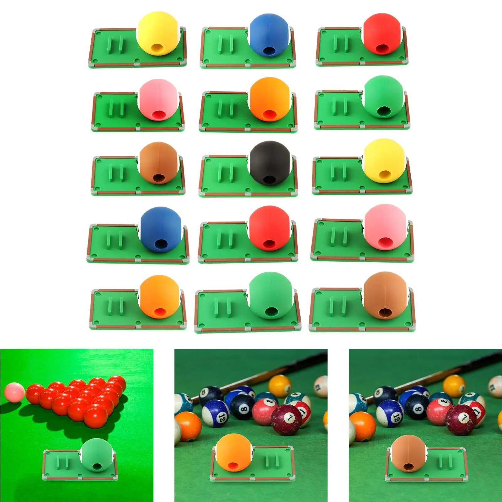 Pool Cue Stroke Training Ball Rubber Practice Tool Billiards Accessories Kit for Beginner and Advanced Players
Pool Cue Stroke Training Ball Rubber Practice Tool Billiards Accessories Kit for Beginner and Advanced Players
