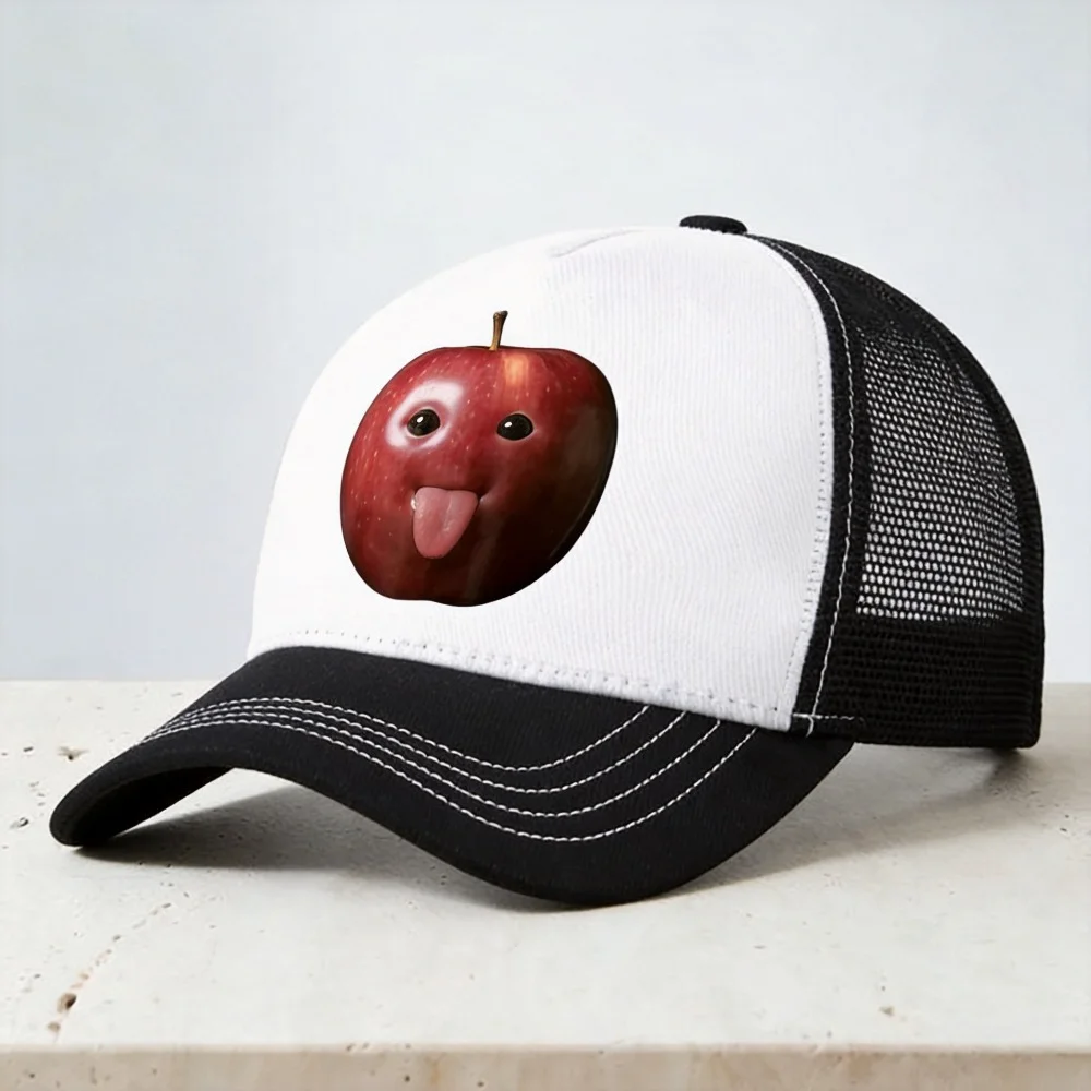 Silly AI Apple baseball Ca Gen Z Meme BrainRot Humor Tongue Out cap for Men Women mesh snapback hat casual trucker hats
Silly AI Apple baseball Ca Gen Z Meme BrainRot Humor Tongue Out cap for Men Women mesh snapback hat casual trucker hats