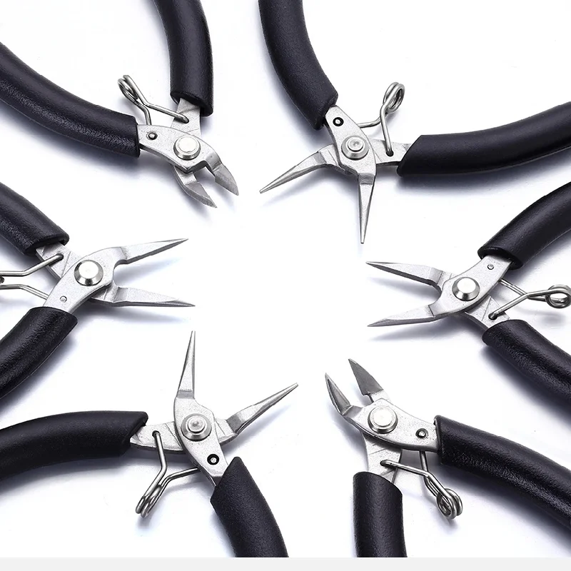 1PC Stainless Steel Pliers Jewelry Making Pliers Tools Wire Cutter for Jewelry Repair Wire Wrapping, Crafts
1PC Stainless Steel Pliers Jewelry Making Pliers Tools Wire Cutter for Jewelry Repair Wire Wrapping, Crafts