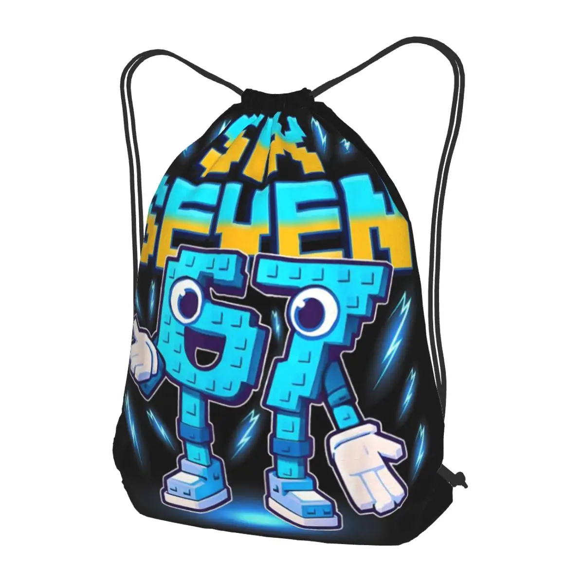 Colorful Number 67 Print Backpacks Portable Drawstring Bags Sundries Bag Book Bags for Man Woman Students
Colorful Number 67 Print Backpacks Portable Drawstring Bags Sundries Bag Book Bags for Man Woman Students