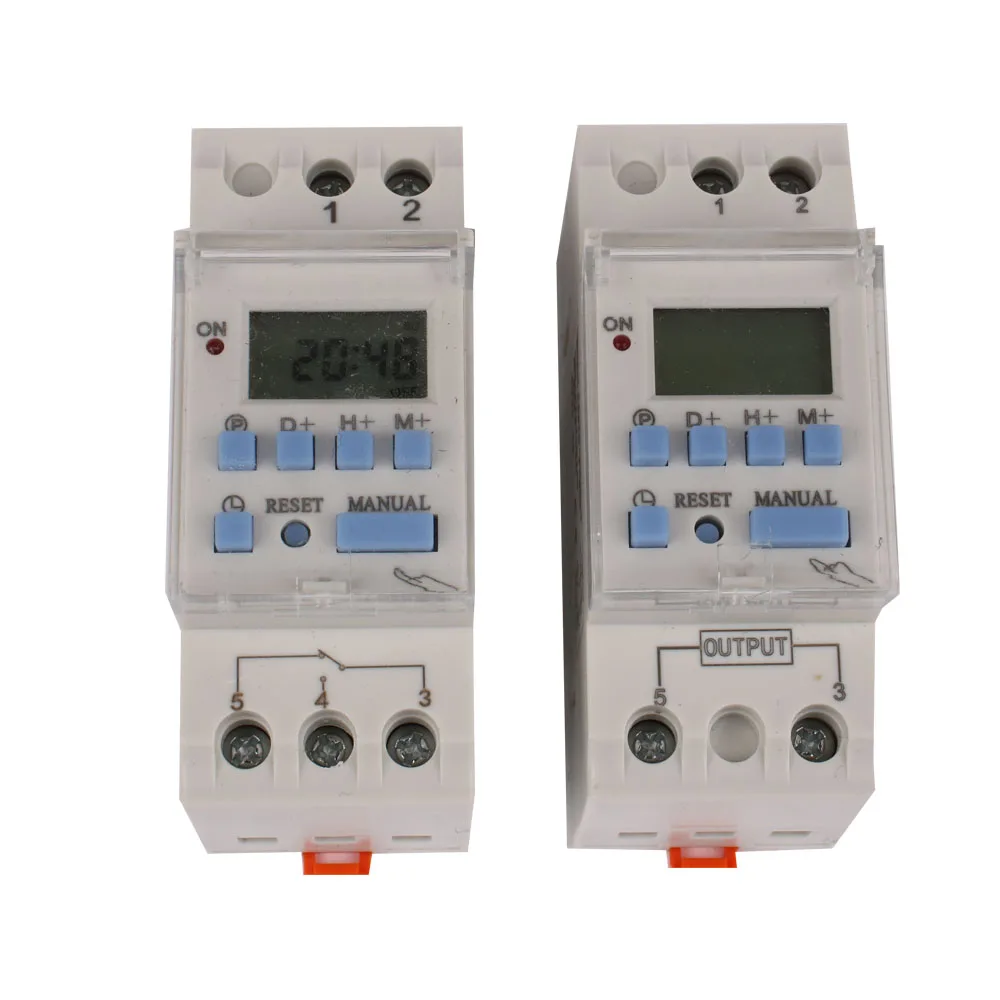 AHC30A New Type 30A Rail 2 wire Weekly 7 Days Programmable Digital TIME SWITCH Relay Timer Control AC220V
AHC30A New Type 30A Rail 2 wire Weekly 7 Days Programmable Digital TIME SWITCH Relay Timer Control AC220V