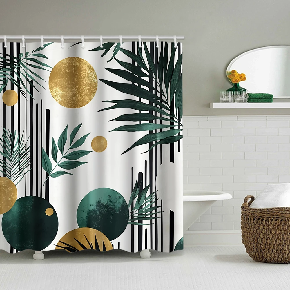 4/1 Занавеска для душа с рисунком листьев бамбука, украшение на сиденье унитаза, занавеска для душа с ковром и крышкой для унитаза, размер 70,8x70,8 дюйма
4/1 Занавеска для душа с рисунком листьев бамбука, украшение на сиденье унитаза, занавеска для душа с ковром и крышкой для унитаза, размер 70,8x70,8 дюйма