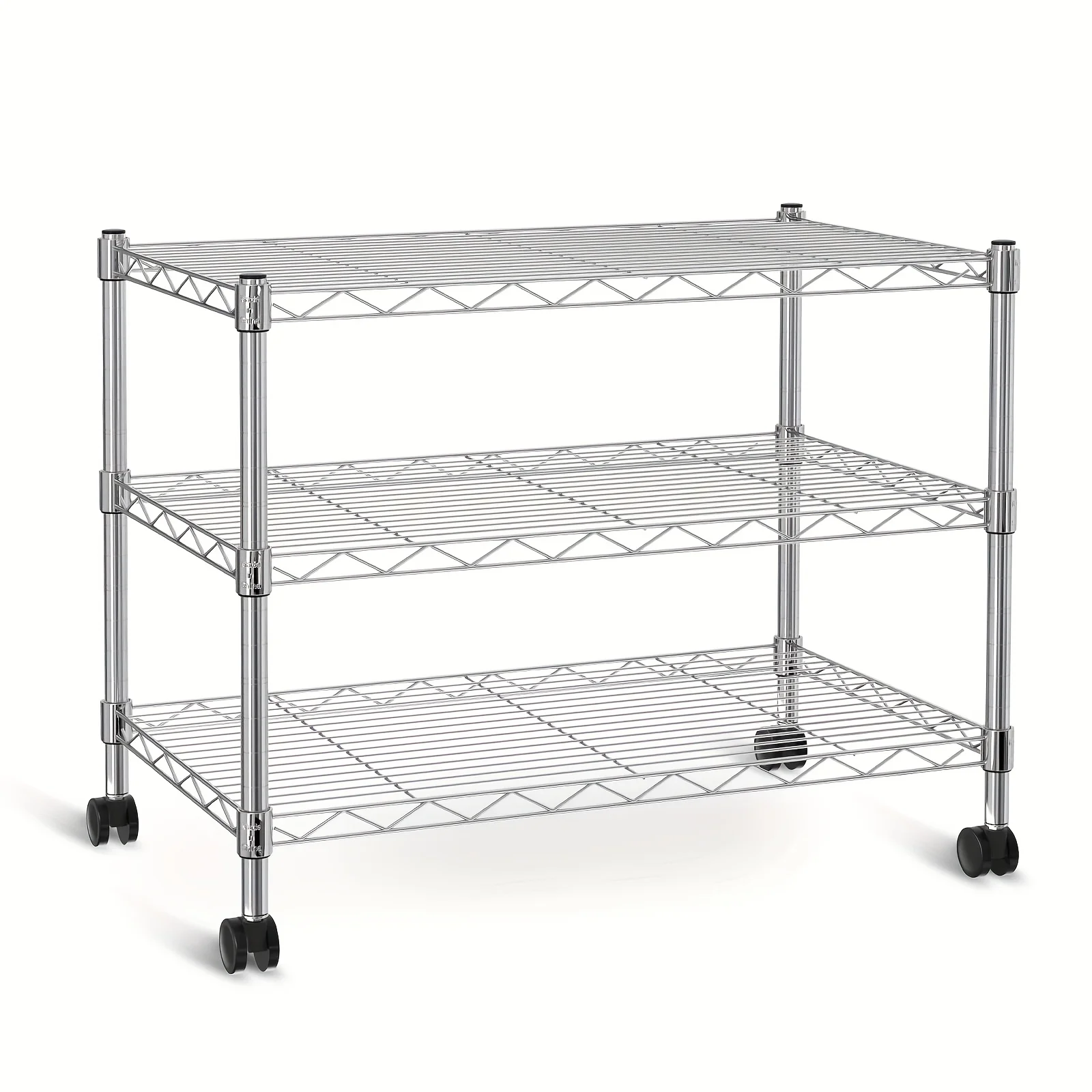 HealSmart 3-Tier Heavy Duty Storage Shelves 750Lb Capacity, 24.02" W X 13.78" D X 20" H Shelving Unit for Pantry, Garage, Laundr
HealSmart 3-Tier Heavy Duty Storage Shelves 750Lb Capacity, 24.02" W X 13.78" D X 20" H Shelving Unit for Pantry, Garage, Laundr