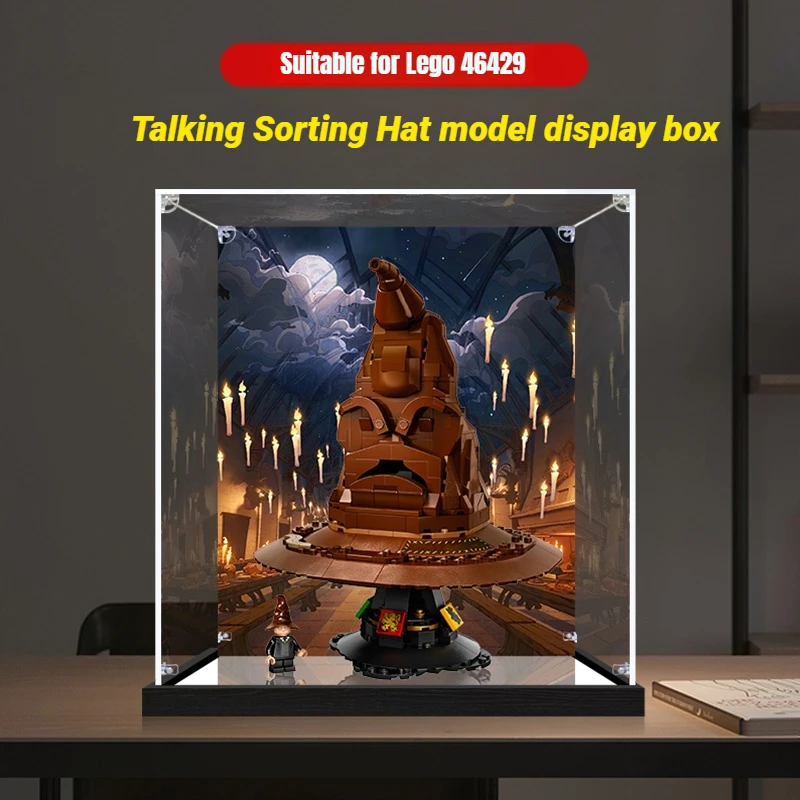3mm Dustproof Display Box for lego 76429 Talking Sorting Hat Display Case Storage Box Organizer(Lego Set not Included)
3mm Dustproof Display Box for lego 76429 Talking Sorting Hat Display Case Storage Box Organizer(Lego Set not Included)