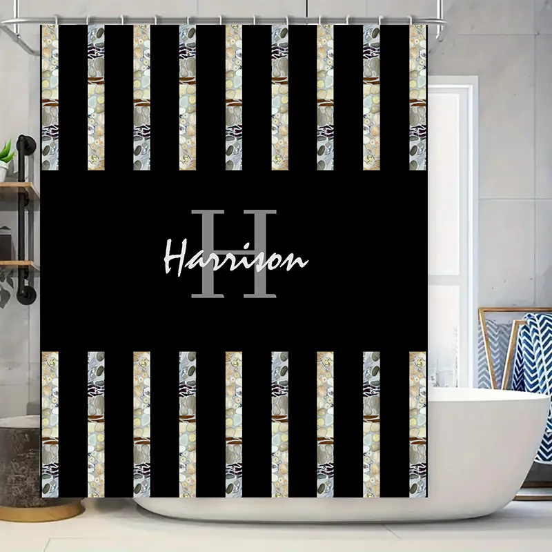 Роскошная персонализированная занавеска для душа для ванны с индивидуальным надписям для декора ванной комнаты, современный геометрический узор, принт, дизайн, домашний декор
Роскошная персонализированная занавеска для душа для ванны с индивидуальным надписям для декора ванной комнаты, современный геометрический узор, принт, дизайн, домашний декор