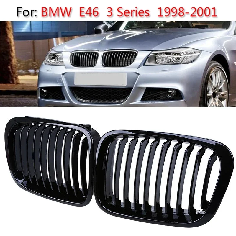 2× Front Kidney Grill Racing Grille Fit for BMW 3 Series E46 4 Door 1998 1999 2000 2001 High ABS Plastic
2× Front Kidney Grill Racing Grille Fit for BMW 3 Series E46 4 Door 1998 1999 2000 2001 High ABS Plastic