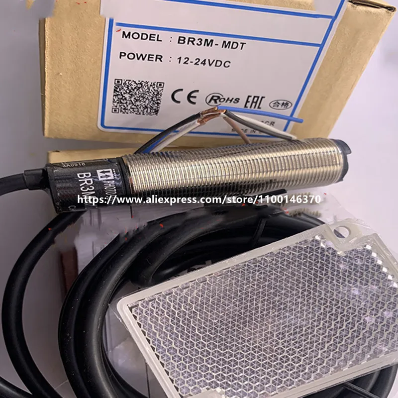 2 шт. новые высококачественные фотоэлектрические датчики Autonics BR3M-MDT BR3M-MDT-P с зеркальным отражением
2 шт. новые высококачественные фотоэлектрические датчики Autonics BR3M-MDT BR3M-MDT-P с зеркальным отражением