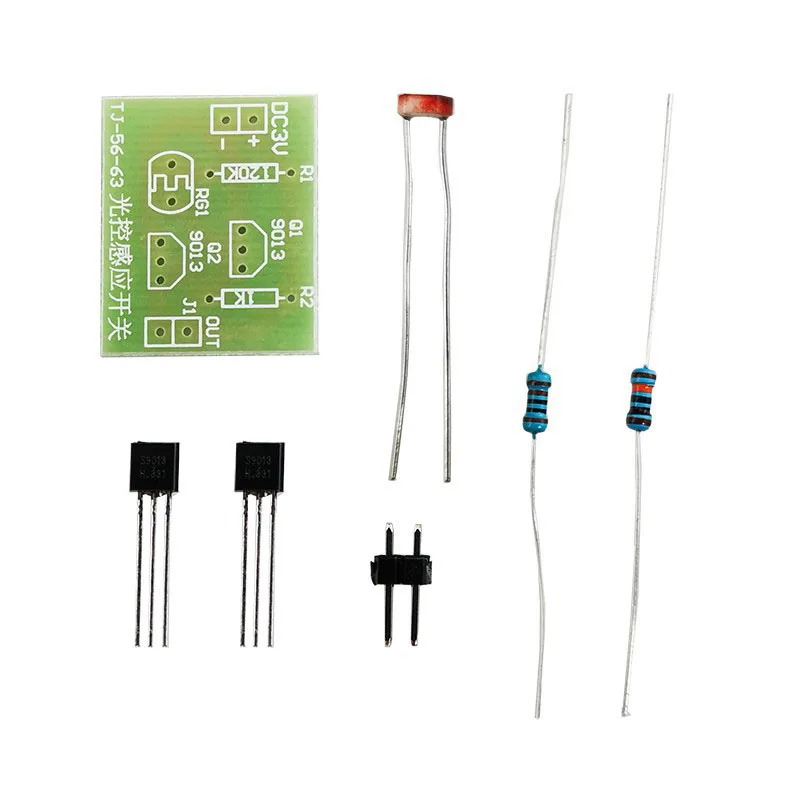 1/2~200/500Pcs Photosensitive Inductive Switch Kit Photosensitive Inductive Switch Beginners Electronic Production DIY
1/2~200/500Pcs Photosensitive Inductive Switch Kit Photosensitive Inductive Switch Beginners Electronic Production DIY