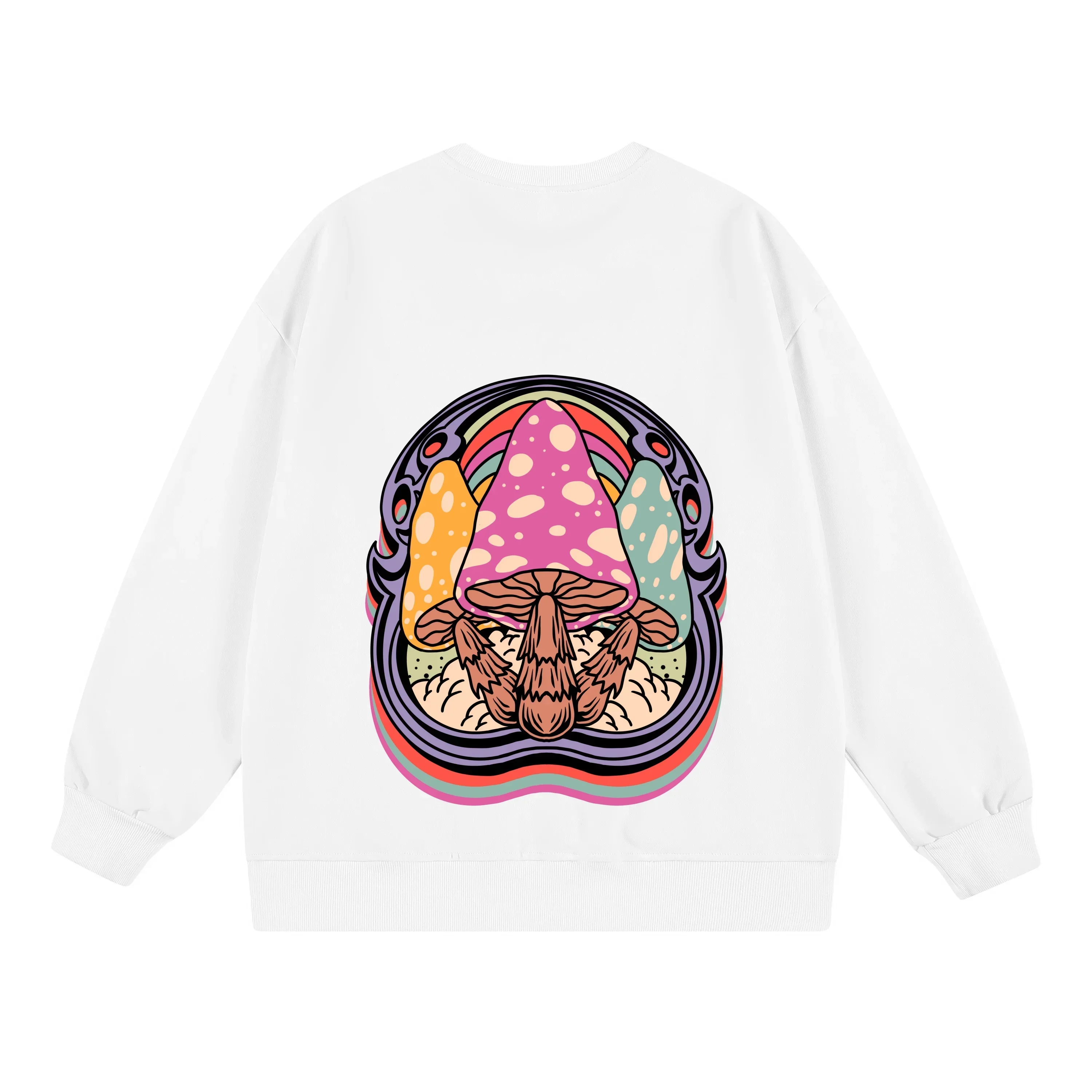 Spring Autumn Sweatshirt Psychedelic Mushrooms Print Pullovers Streetwear Loose Fit Comfortable Fabric Trendy Sportswear Y2K
Spring Autumn Sweatshirt Psychedelic Mushrooms Print Pullovers Streetwear Loose Fit Comfortable Fabric Trendy Sportswear Y2K