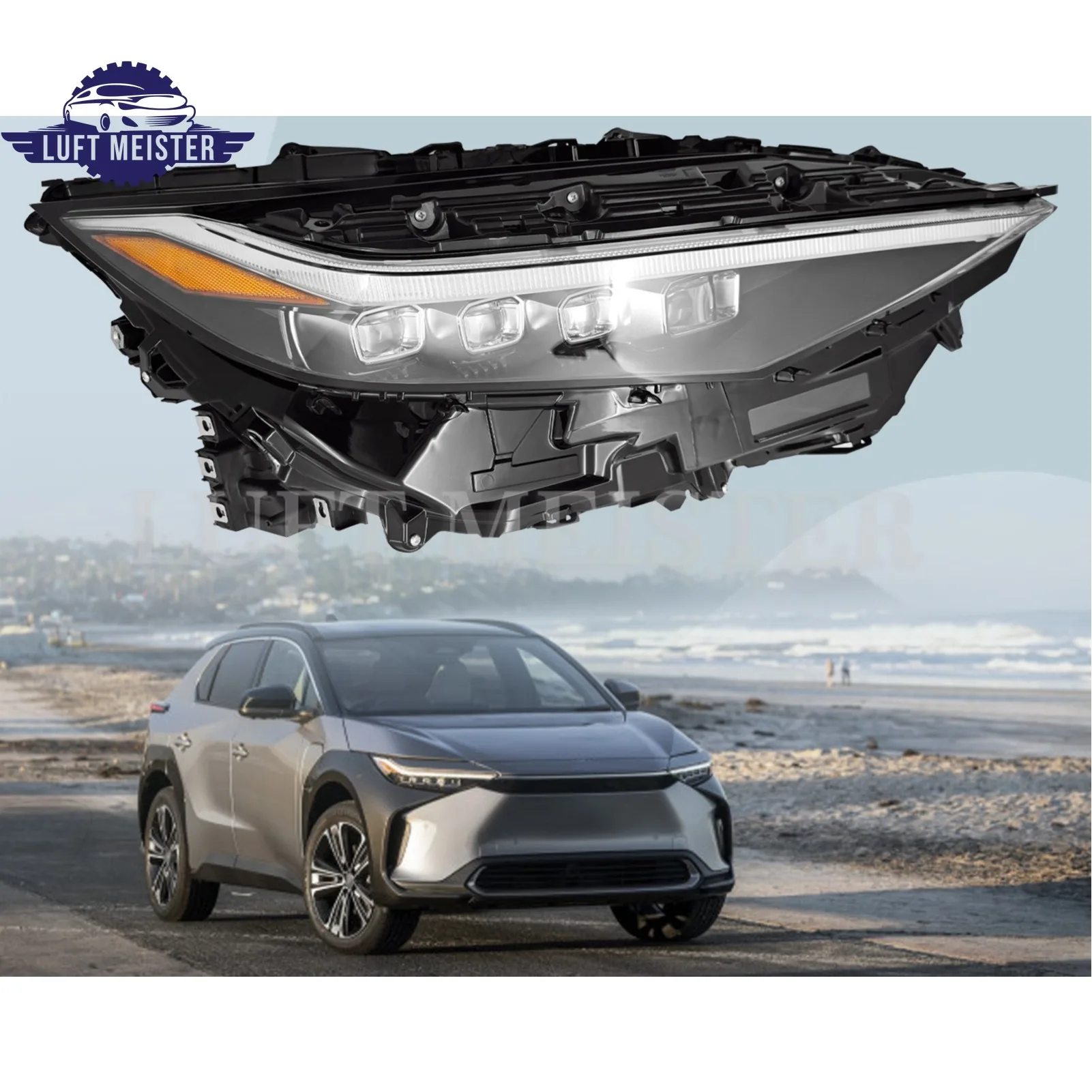 1 шт. Левая/Правая Многофункциональная светодиодная фара (версия для США) для Toyota BZ4X Limited 2022-2024
1 шт. Левая/Правая Многофункциональная светодиодная фара (версия для США) для Toyota BZ4X Limited 2022-2024