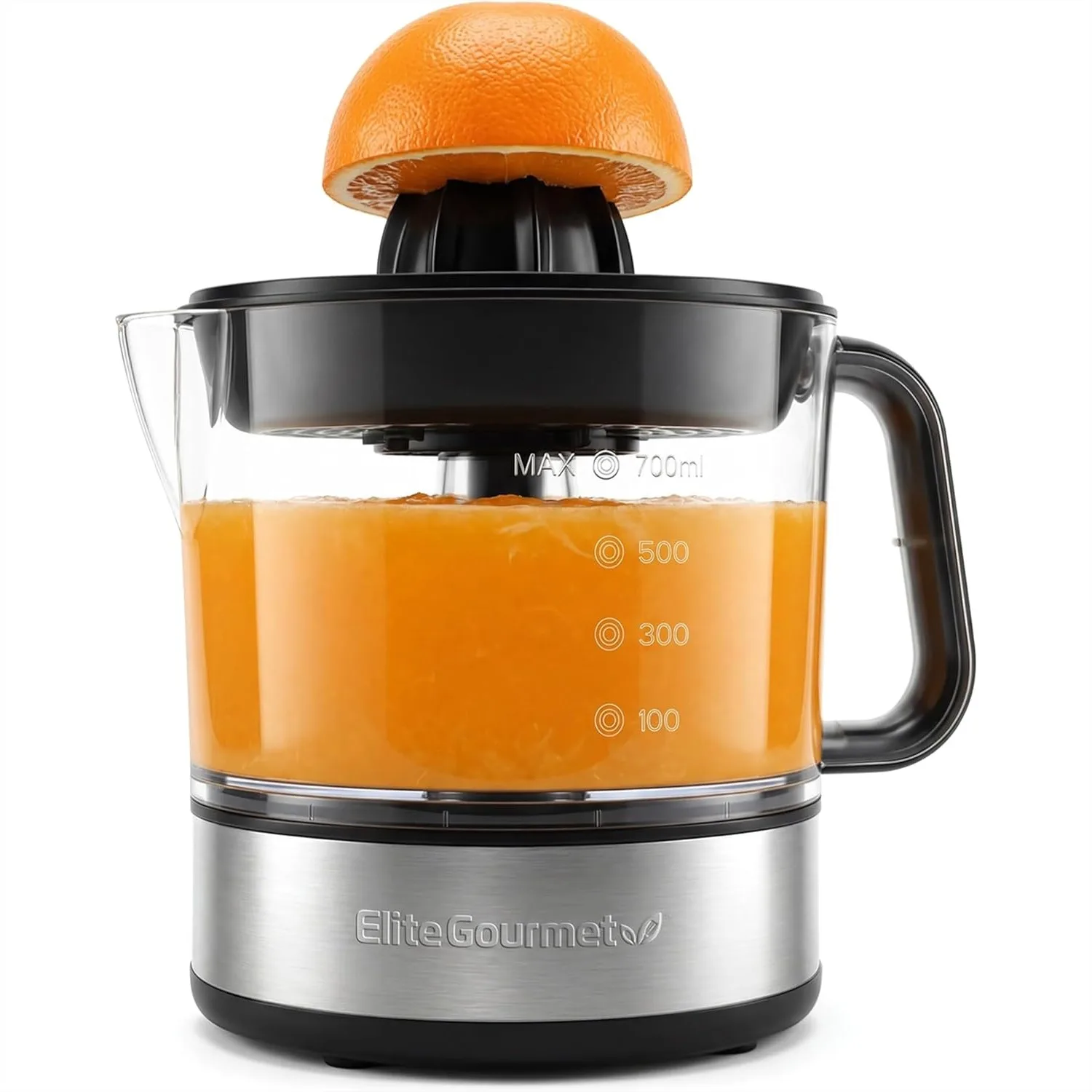 Electric Citrus Juicer, 40W Motor, 24oz Capacity, Auto-Reversing for Oranges Lemons Limes Grapefruits, Compact Design with Pour
Electric Citrus Juicer, 40W Motor, 24oz Capacity, Auto-Reversing for Oranges Lemons Limes Grapefruits, Compact Design with Pour
