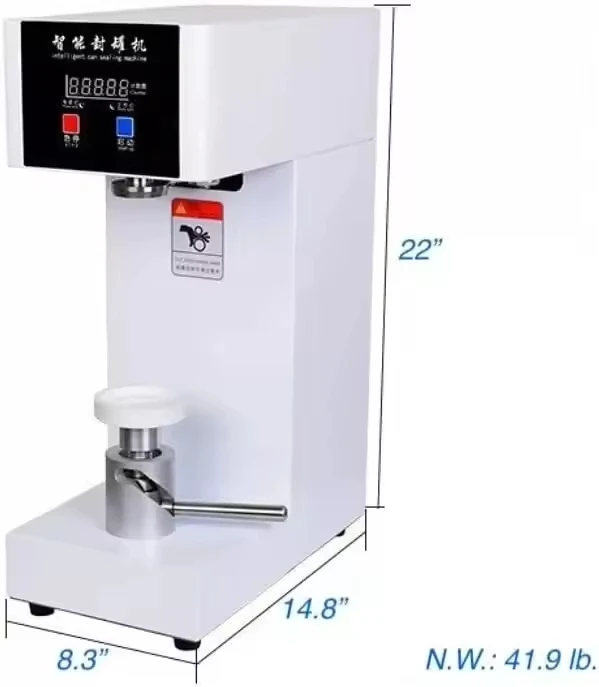 QLS-180 semi-automatic milk tea shop beverage sealing machine can seamer machine aluminum beer can sealing machine
QLS-180 semi-automatic milk tea shop beverage sealing machine can seamer machine aluminum beer can sealing machine