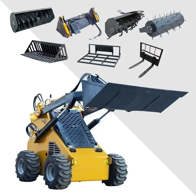 Mini Skid Steer Loader Diesel Skid Steer Loaders Crawler Wheel Loader Mini 500kg 400kg And Attachments Kit For Skid Steer Loader
Mini Skid Steer Loader Diesel Skid Steer Loaders Crawler Wheel Loader Mini 500kg 400kg And Attachments Kit For Skid Steer Loader