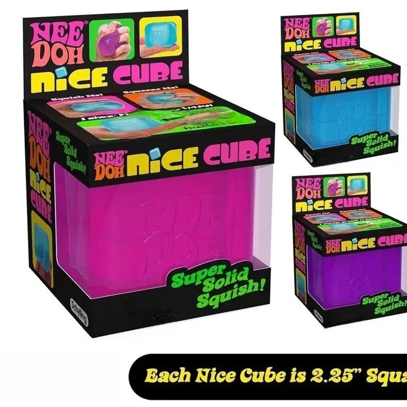 Schylling Needoh Nice Cube Sensory Fidget Cube Stress Relief Anxiety Sensory Tool for Focus ADHD & Calming Office Desk Gadget
Schylling Needoh Nice Cube Sensory Fidget Cube Stress Relief Anxiety Sensory Tool for Focus ADHD & Calming Office Desk Gadget