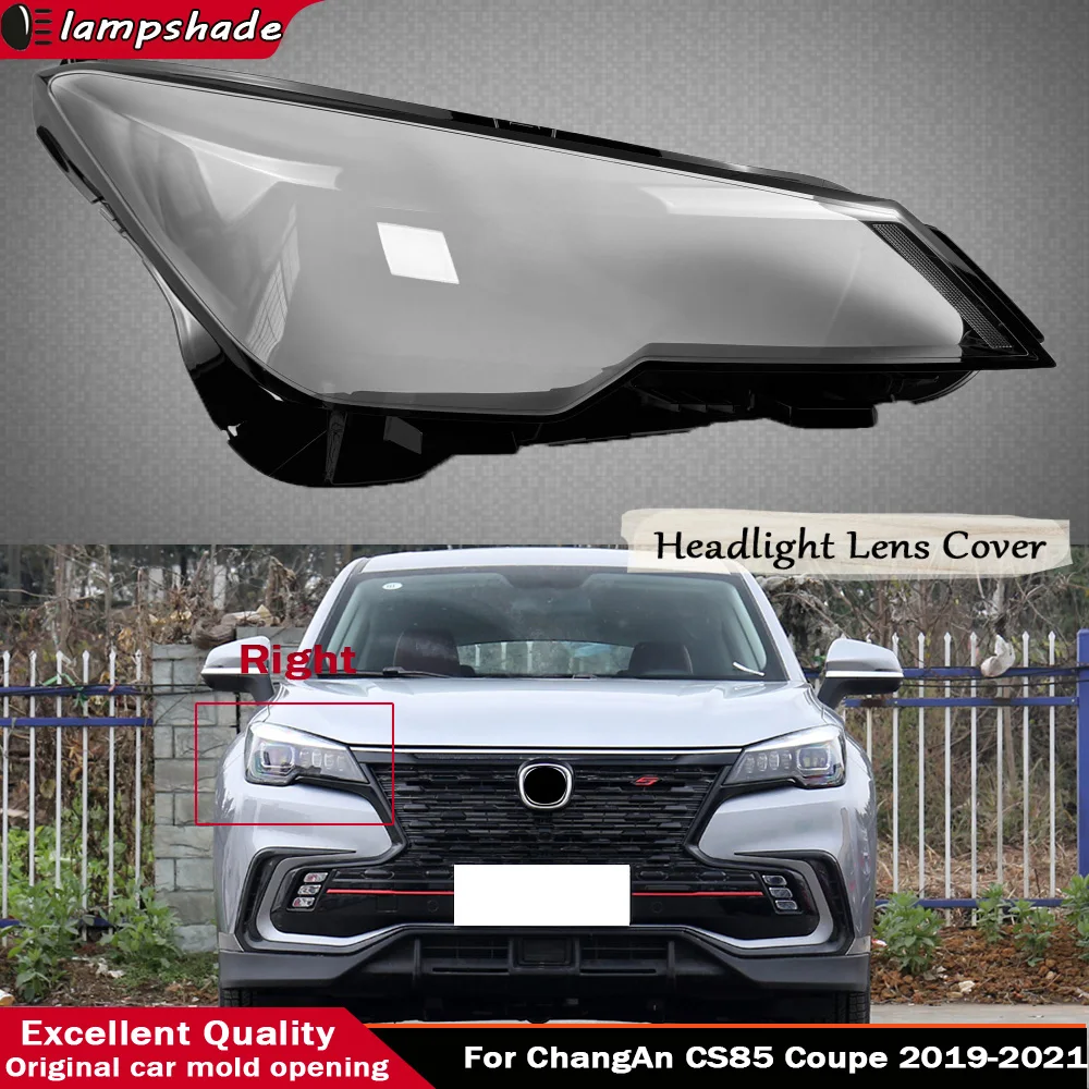 Car Front Headlight Lens Glass Caps For ChangAn CS85 Coupe 2019 2020 2021 Auto Shell Headlamp Lampshade Head light Lamp Cover
Car Front Headlight Lens Glass Caps For ChangAn CS85 Coupe 2019 2020 2021 Auto Shell Headlamp Lampshade Head light Lamp Cover
