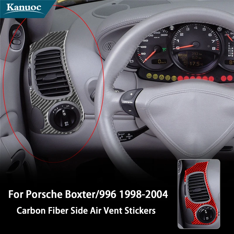 Car Interior Decorative Accessories For Porsche Boxter 996 1998-2004 Carbon Fiber Side Air Vent Stickers Cover Trim
Car Interior Decorative Accessories For Porsche Boxter 996 1998-2004 Carbon Fiber Side Air Vent Stickers Cover Trim