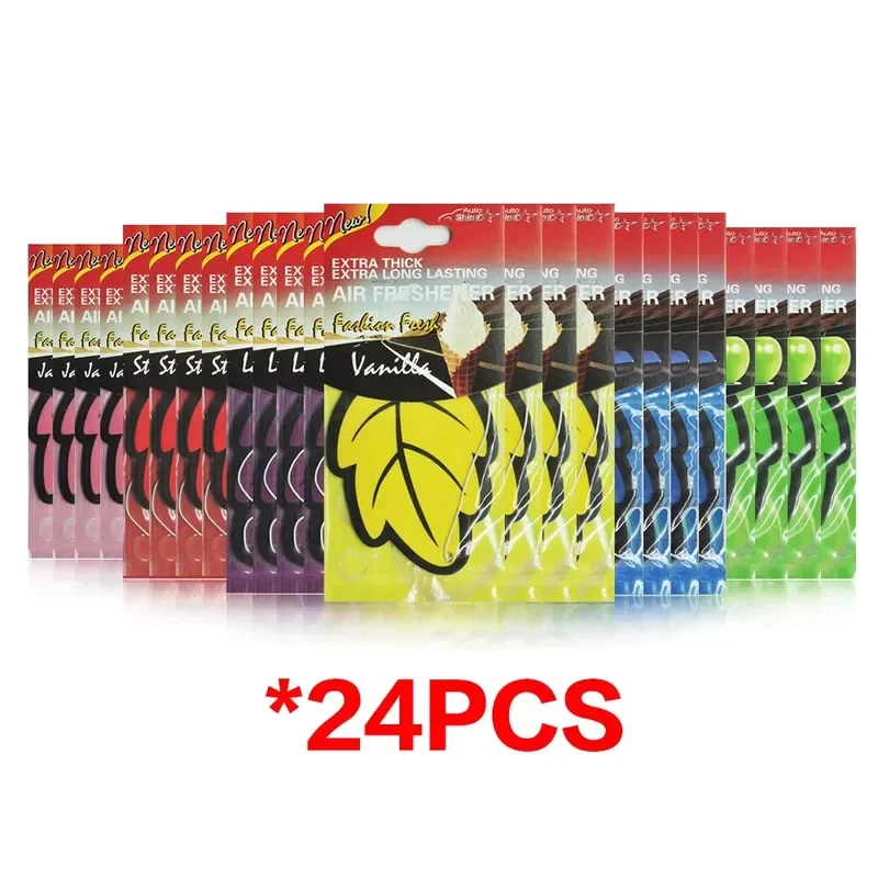 6/12/18/24/48PCS Car air freshener smell car perfume for car interior accessories air freshener customization
6/12/18/24/48PCS Car air freshener smell car perfume for car interior accessories air freshener customization