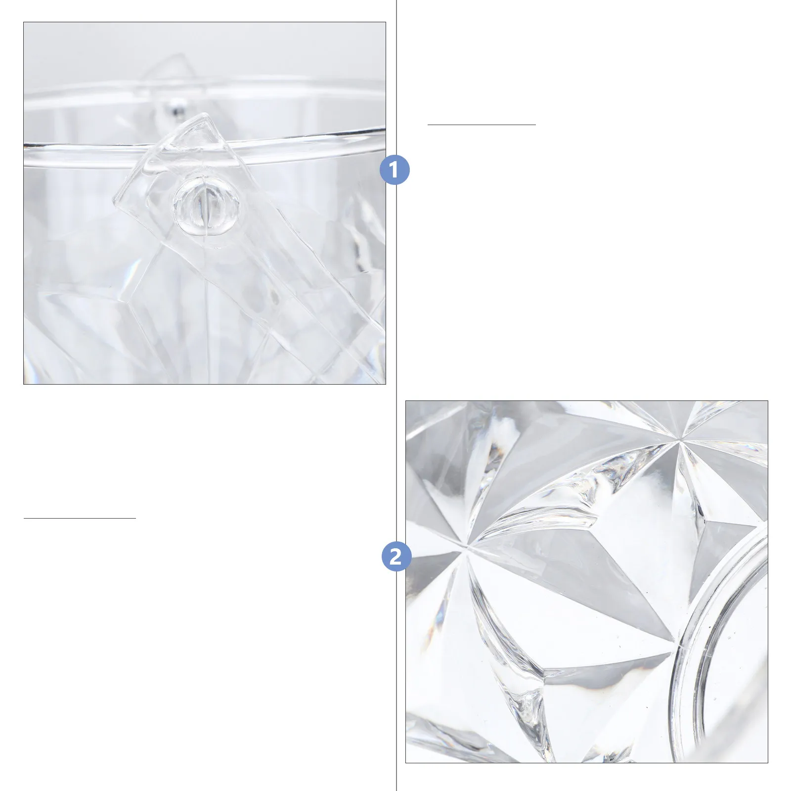 1Pcs Heavy Duty Clear Ice Bucket One Piece Molding Stable Handle Ice Storage Barrel for Bars Banquets Red Wine Cooling Portable
1Pcs Heavy Duty Clear Ice Bucket One Piece Molding Stable Handle Ice Storage Barrel for Bars Banquets Red Wine Cooling Portable