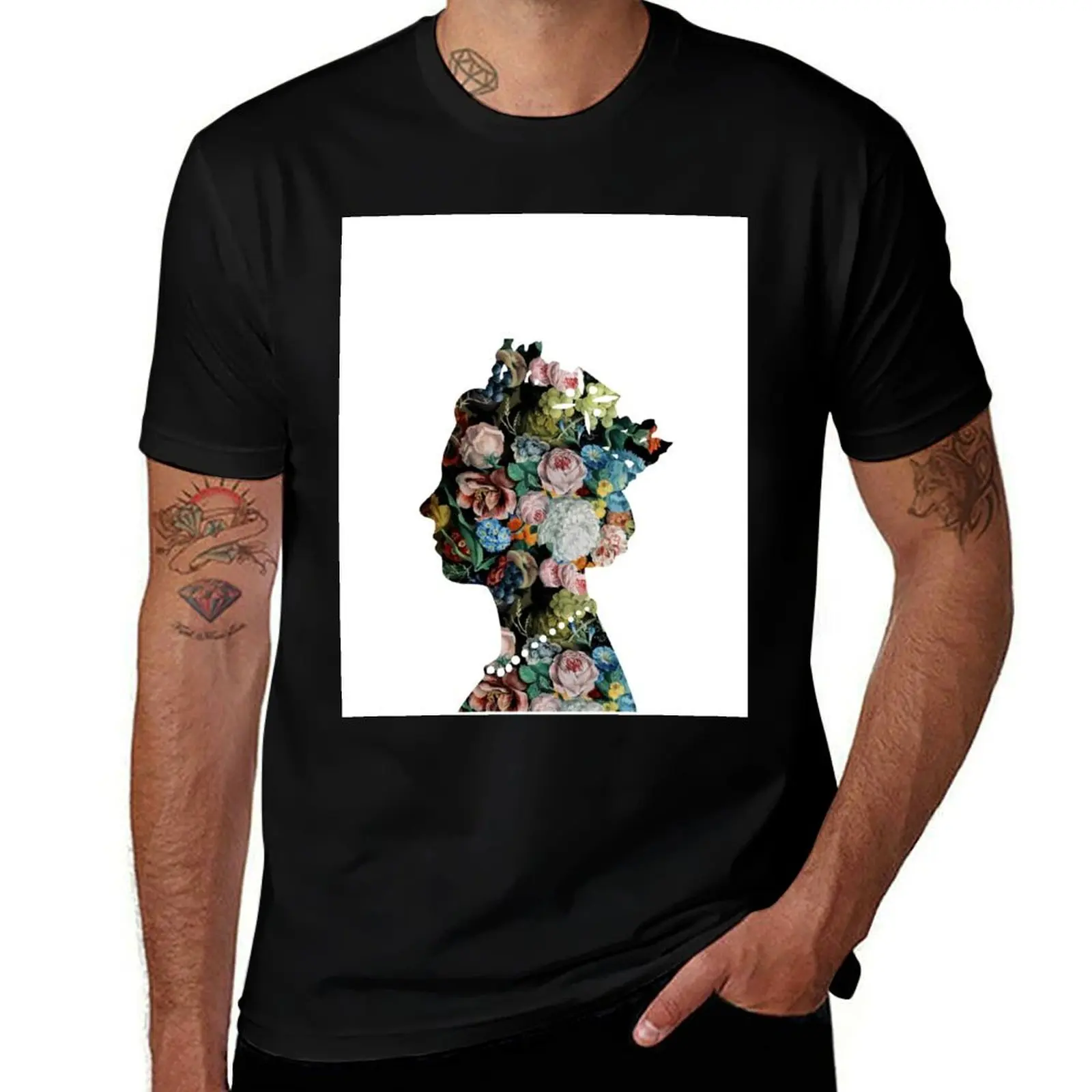 Flowers Collage Portrait Royal Abstract Art Queen of England Prince PhilipWanddeko T-Shirt
Flowers Collage Portrait Royal Abstract Art Queen of England Prince PhilipWanddeko T-Shirt