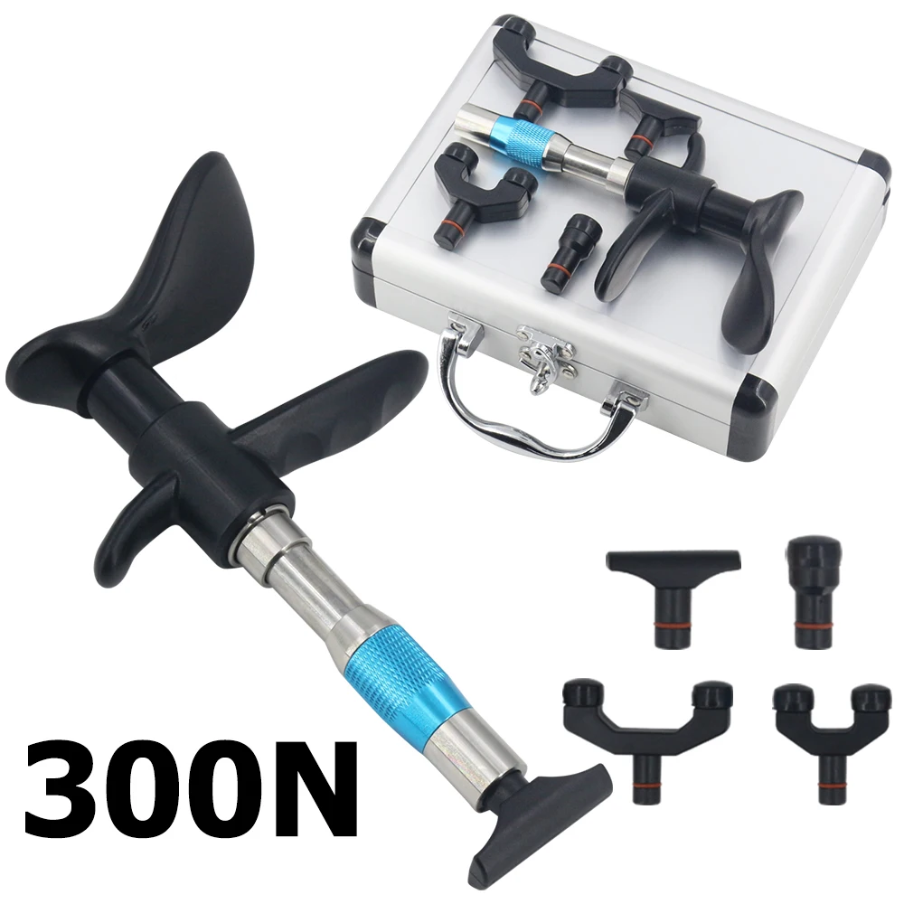 2023 New Chiropractic Adjustment Tool 4 Heads Pistol Vertebra Treatment Limbs Pain Adapt Spine Instrument 6 Level Massager
2023 New Chiropractic Adjustment Tool 4 Heads Pistol Vertebra Treatment Limbs Pain Adapt Spine Instrument 6 Level Massager