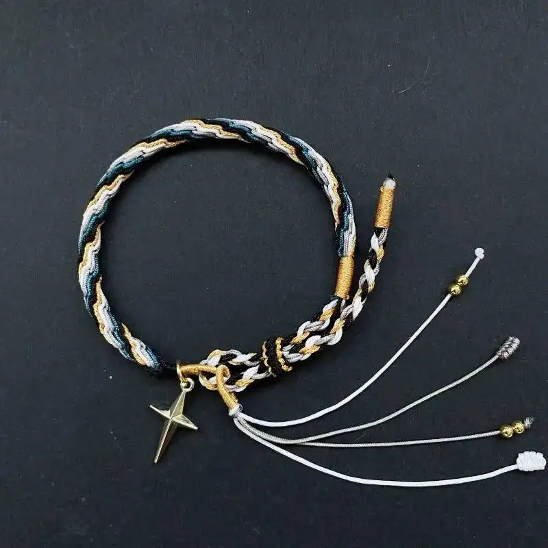Honkai: Star Rail Khaslana Cyrene Anime Cosplay Handmade Adjustable Acg Bracelets Jewelry Game Hand Chain Accessories Props Gift
Honkai: Star Rail Khaslana Cyrene Anime Cosplay Handmade Adjustable Acg Bracelets Jewelry Game Hand Chain Accessories Props Gift
