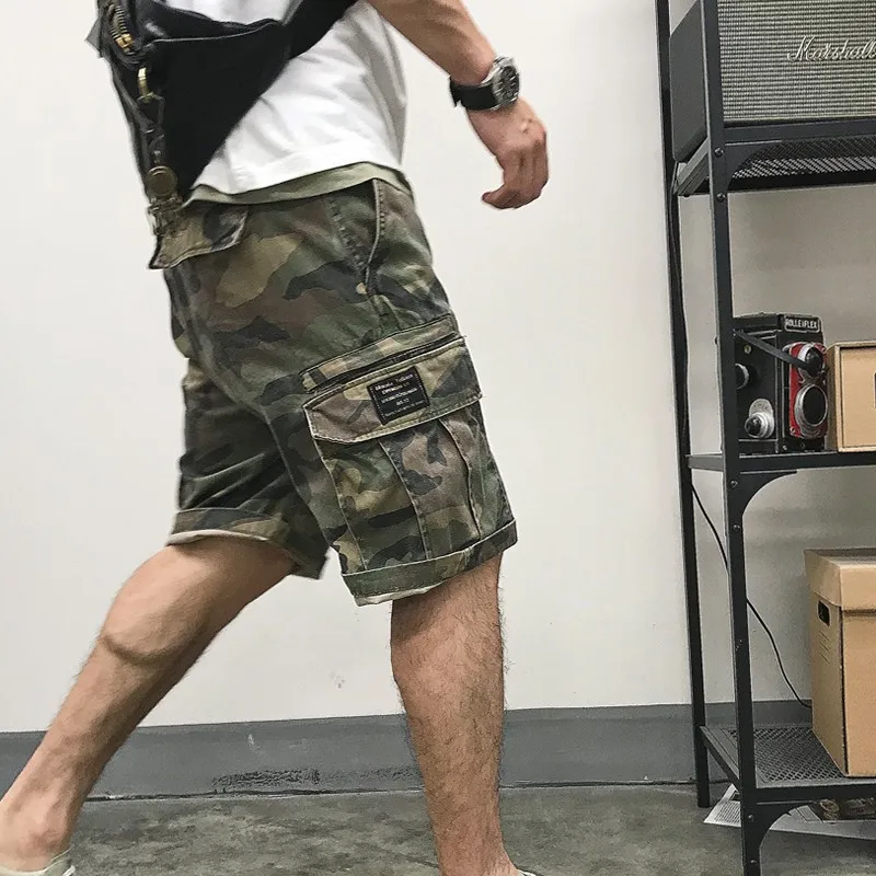 Мужские повседневные летние свободные камуфляжные шорты 2026 года с модными многофункциональными карманами, шорты-карго
Мужские повседневные летние свободные камуфляжные шорты 2026 года с модными многофункциональными карманами, шорты-карго