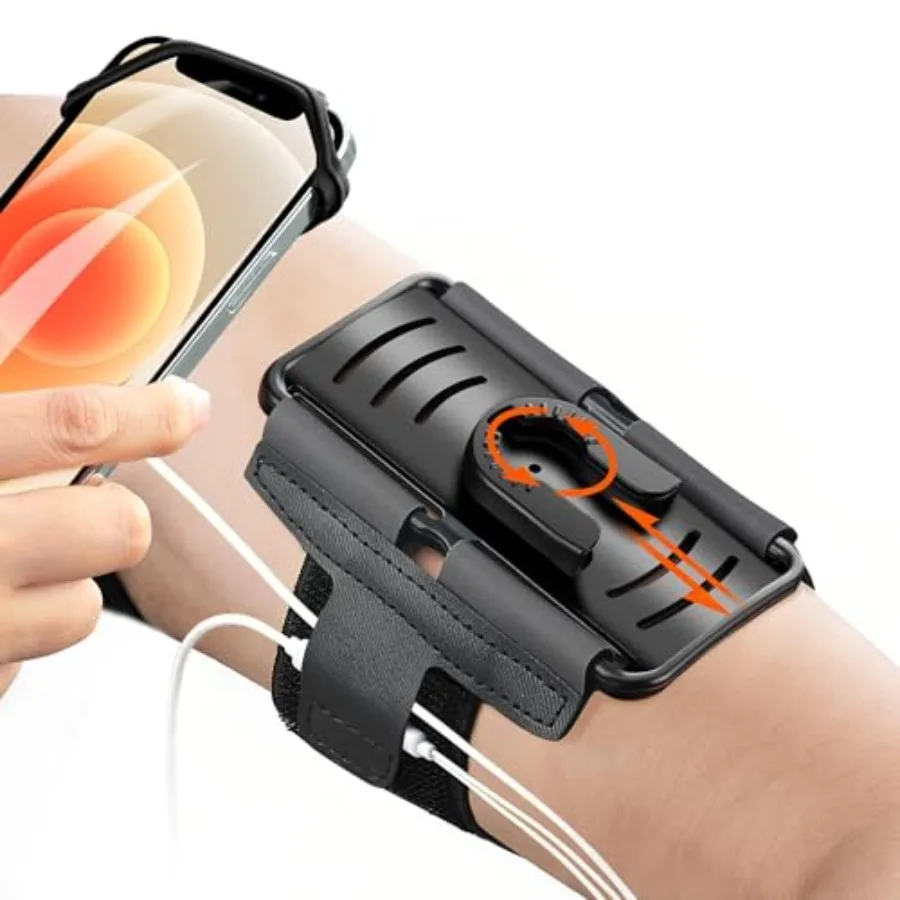 Cell Phone Running Armband - Detachable 360 Rotatable Universal Cellphone Arm Band for iPhone 17 16 15 14 13 Pro Max Plus Samsu
Cell Phone Running Armband - Detachable 360 Rotatable Universal Cellphone Arm Band for iPhone 17 16 15 14 13 Pro Max Plus Samsu