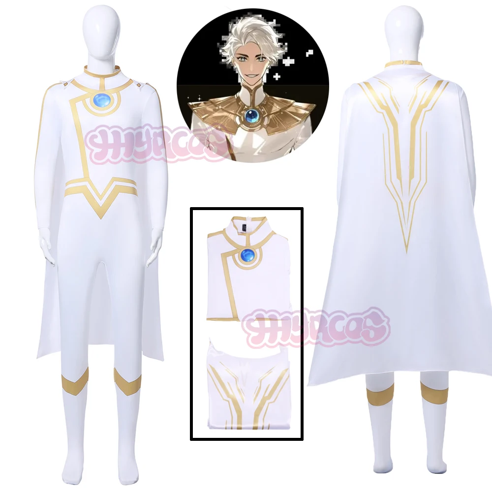 Hero X Nice Cosplay Anime To be Cosplay Costume Nice White Jumpsuits Cloak Anime Play Outfit Set Paty Prop for Women Men
Hero X Nice Cosplay Anime To be Cosplay Costume Nice White Jumpsuits Cloak Anime Play Outfit Set Paty Prop for Women Men